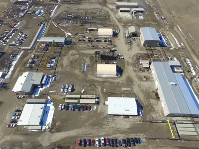 Bunch Clearwater fabrication facility Alberta