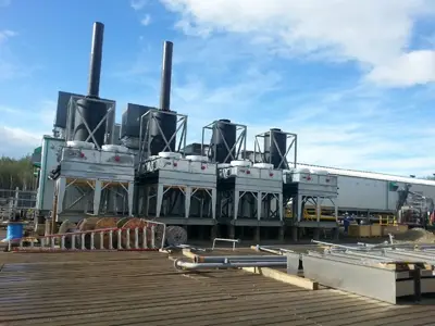 Deep cut cogeneration plant Alberta