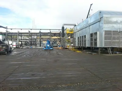 Deep cut gas plant construction Alberta