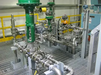 Duplex stainless steel pipe fabrication