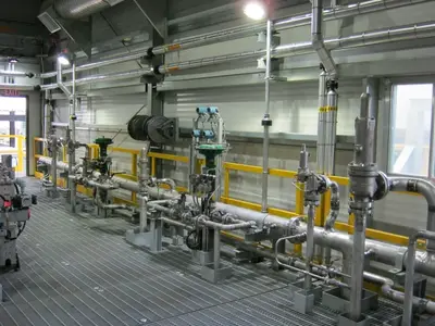 Duplex stainless steel pipe fabrication