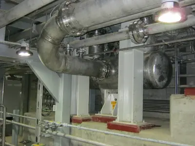 Duplex stainless steel pipe fabrication
