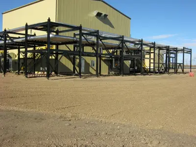 Duplex stainless steel pipe fabrication