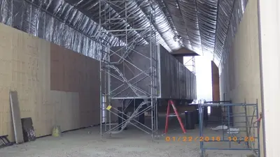 Fabrication facility interior
