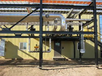 Module construction installation Alberta