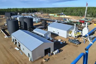 Oilfield construction Peace River