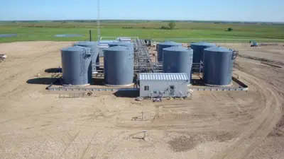 Oilfield construction Shaunavon Saskatchewan