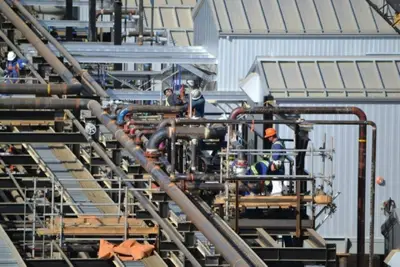 Oilfield pipe spool construction