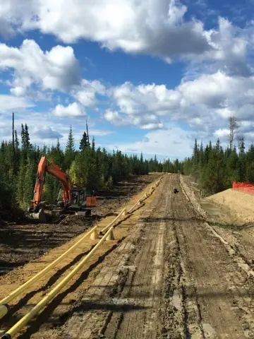 Pipeline installation Alberta