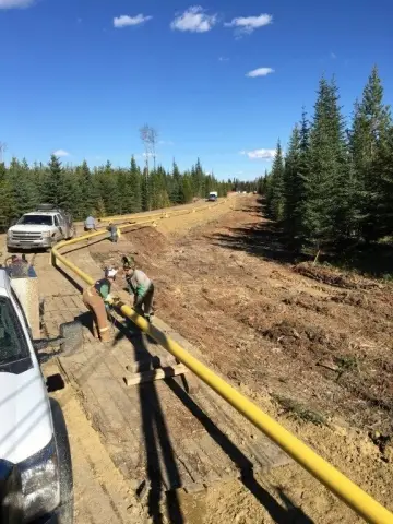 Pipeline installation Alberta