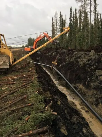 Pipeline installation Alberta