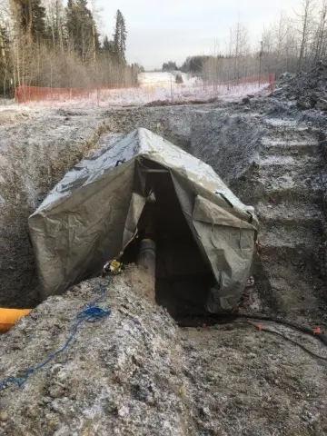 Pipeline installation Alberta