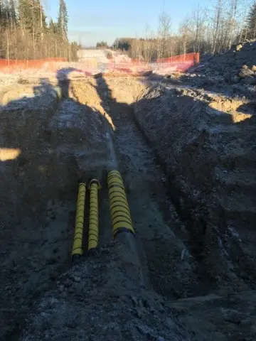 Pipeline installation Alberta