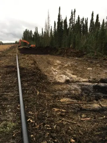 Pipeline installation Alberta