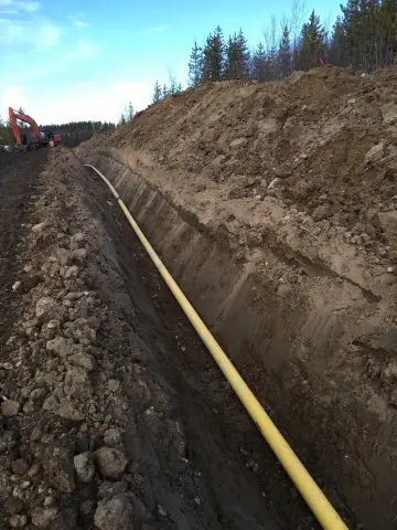 Pipeline installation Alberta