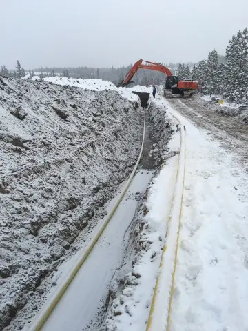 Pipeline installation Alberta