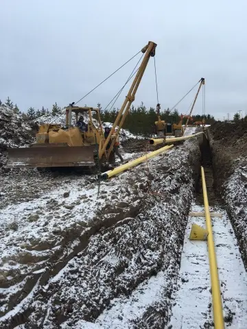 Pipeline installation Alberta