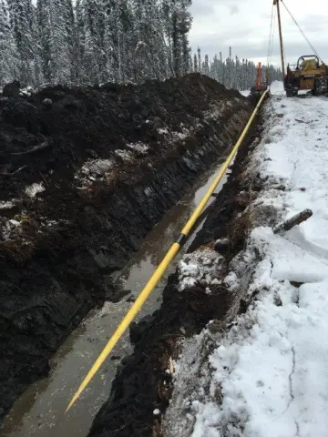 Pipeline installation Alberta