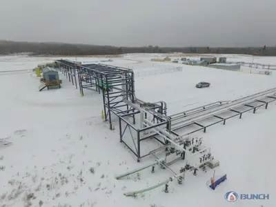 Rail terminal construction Alberta