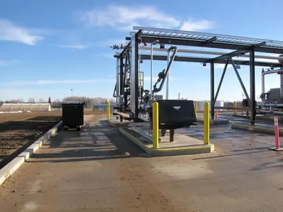 Truck terminal construction Alberta