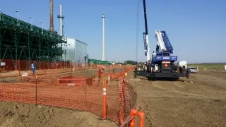 Aerial View – Pipeline Construction Fort Saskatchewan