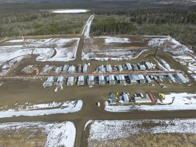 Shallow Cut Compression Gas Plant – Alberta